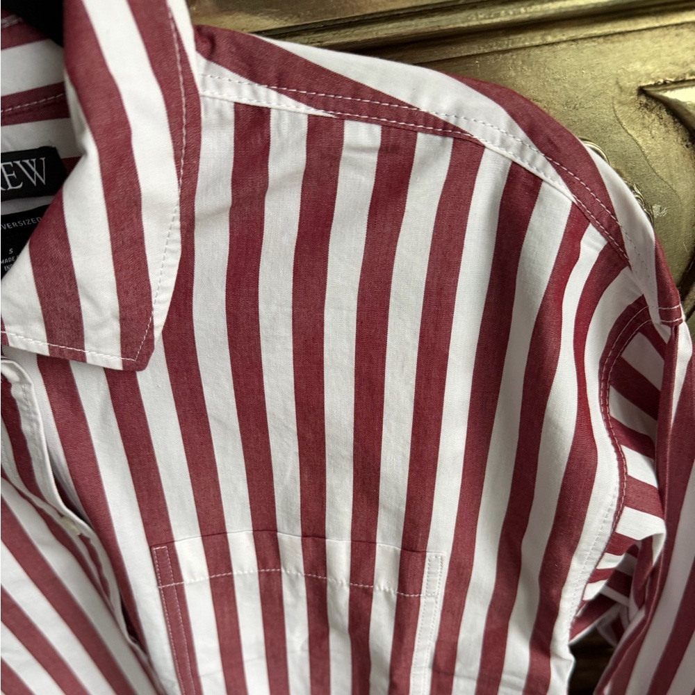 Jcrew Etienne Oversized Shirt NWOT - Picture 4 of 5